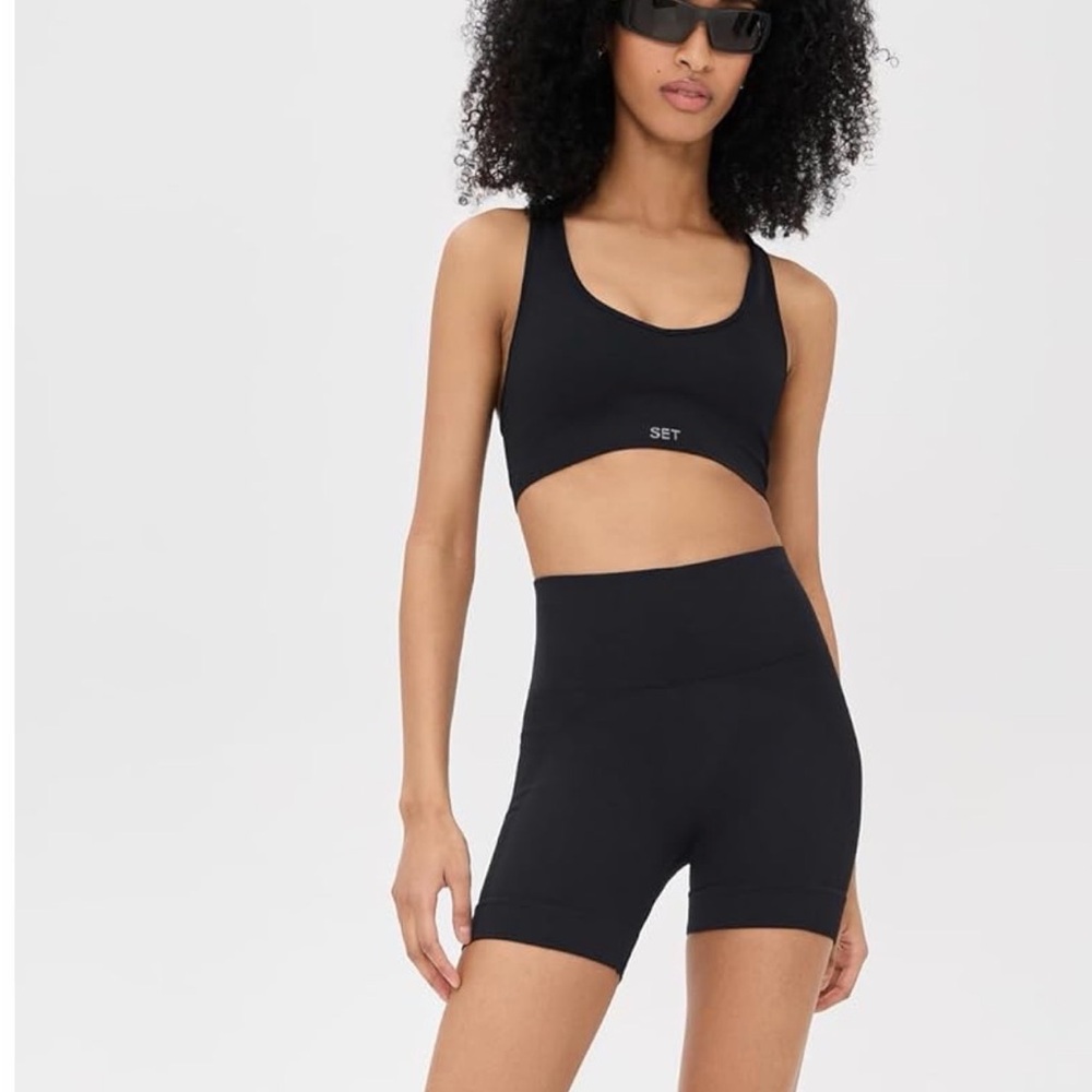 SET Active Black set (bra and shorts) SMALL